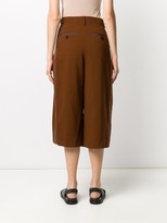 Thumbnail for your product : Sacai Cropped Wide Leg Trousers