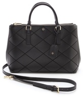 Thumbnail for your product : Tory Burch Robinson Stitched Double Zip Tote