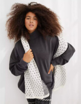 Thumbnail for your product : aerie The Sweat Everyday Cozy Mock Neck Sweatshirt