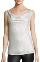 Thumbnail for your product : Majestic Filatures Metallic Cowlneck Tank Top