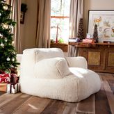Thumbnail for your product : PBteen 4504 Ivory Sherpa Faux Fur Eco Lounger