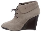 Thumbnail for your product : Tod's Suede Wedge Booties