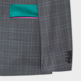 Thumbnail for your product : Paul Smith The Soho - Men's Tailored-Fit Grey Double-Check Wool Three-Piece Suit