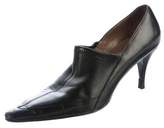 Thumbnail for your product : Gucci Leather Pointed-Toe Pumps