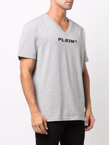 Thumbnail for your product : Philipp Plein V-neck logo-print T-shirt
