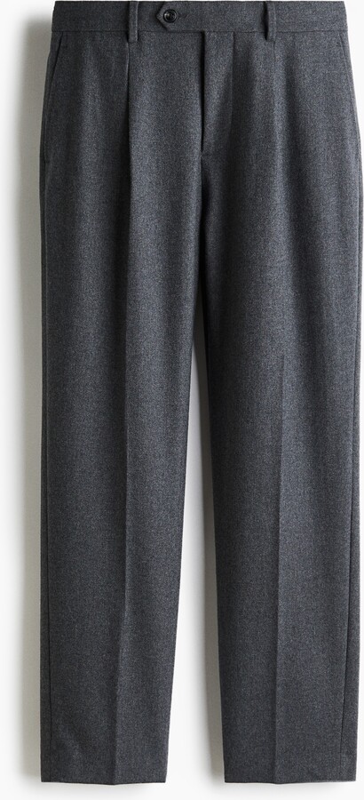H&M Regular-Fit Wool-Blend Suit Pants