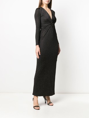 Versace Studded Long Dress