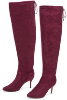 Thumbnail for your product : ELOQUII Over the Knee Faux Suede Boot