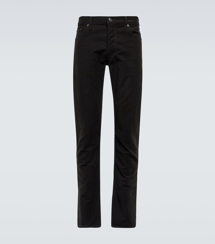 Tom Ford Moleskin slim-fit jeans - ShopStyle