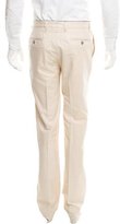 Thumbnail for your product : Luciano Barbera Flat Front Straight-Leg Pants w/ Tags