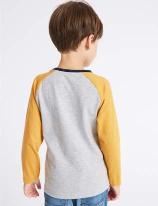 Marks and Spencer 2 Pack Raglan Tops (3 Months - 7 Years)