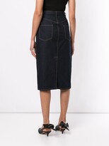 Thumbnail for your product : Markus Lupfer Cleo denim skirt