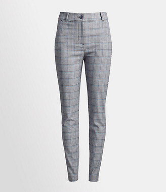 glen plaid ankle pants