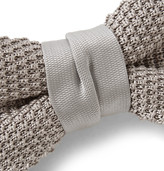 Thumbnail for your product : Lanvin Knitted Silk Bow Tie