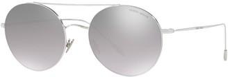 Giorgio Armani AR6050 Round Sunglasses