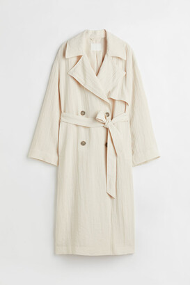 H&M Double-breasted Trench Coat