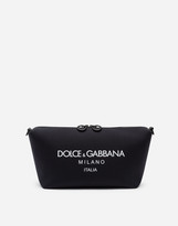 Thumbnail for your product : Dolce & Gabbana Neoprene Palermo Bag With Printed Logo