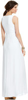 Thumbnail for your product : Amy Byer Petite Sleeveless Embroidered Empire-Wast Maxi Dress