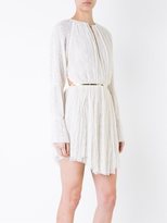 Thumbnail for your product : Jay Ahr gold-tone detail longsleeved dress