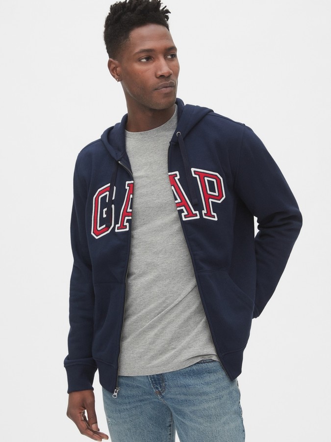 gap mens fleece pullover