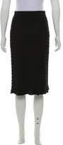 Thumbnail for your product : Nina Ricci Knee-Length Silk Skirt