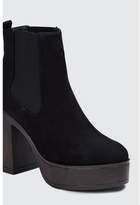 Thumbnail for your product : Select Fashion Fashion Womens Black Pema Seventies Stack Heel Boot - size 5