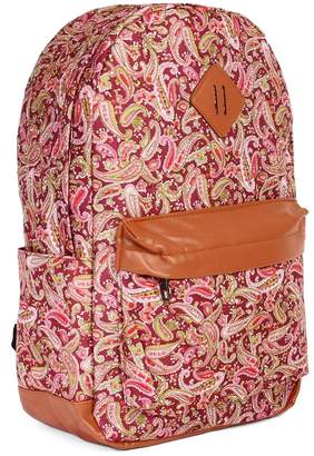 Riah Fashion Paisley Printed Backpack