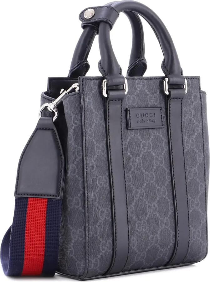 Gucci Pre-Owned Convertible Web Open GG Coated Canvas Mini tote bag