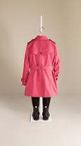 Thumbnail for your product : Burberry Cotton Poplin Detachable Hood Trench Coat