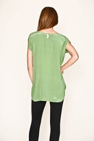 Thumbnail for your product : Gypsy 05 Silk Zip Tunic in Green