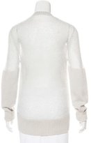 Thumbnail for your product : AllSaints Mohair-Blend Long Sleeve Sweater
