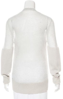 AllSaints Mohair-Blend Long Sleeve Sweater