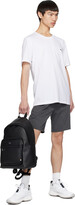 Thumbnail for your product : HUGO BOSS Gray Embroidered Shorts