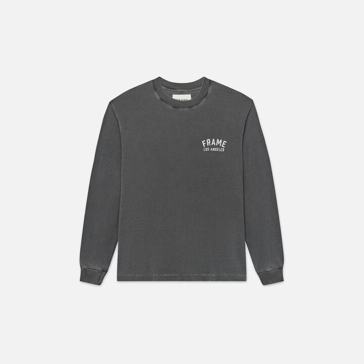 Frame Vintage Print Long Sleeve T-Shirt - ShopStyle