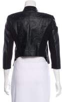 Thumbnail for your product : BCBGMAXAZRIA Perforated Cropped Jacket
