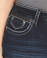 Thumbnail for your product : Hydraulic Plus Size Lola Cropped Jeans, Dark Wash