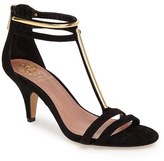 Thumbnail for your product : Vince Camuto 'Mitzy' Suede T-Strap Sandal (Women)