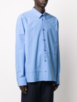 Thumbnail for your product : Oamc Seam Detail Cotton Shirt