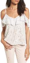 Thumbnail for your product : WAYF Off the Shoulder Ruffle Tank