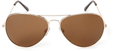 Thumbnail for your product : Forever 21 Oversized Metal Frame Aviators