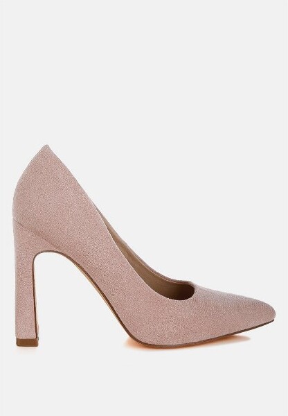 London Rag LondonRagWomensUboaSlimBlockHeelPumps6