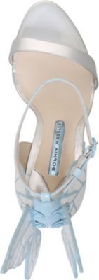 Sophia Webster Chiara bridal winged leather sandals