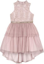 Thumbnail for your product : Badgley Mischka Kid's Embroidered Two-Tier Tutu Dress, Size 4-6X