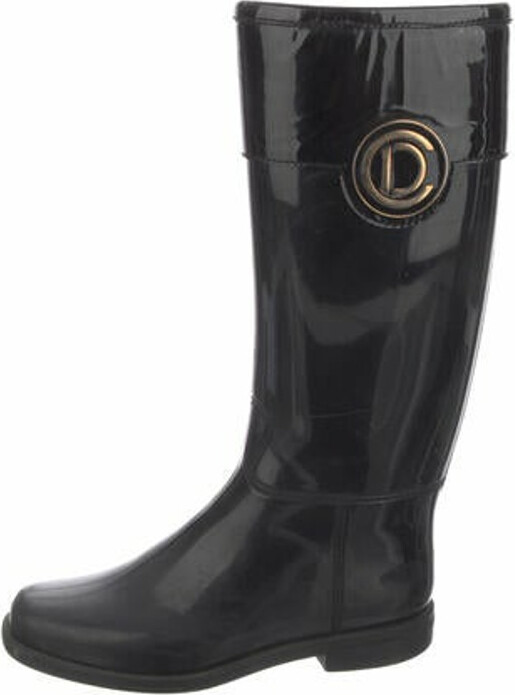 Christian Dior Rubber Rain Boots - ShopStyle