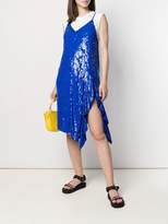 Thumbnail for your product : P.A.R.O.S.H. layered sequin dress