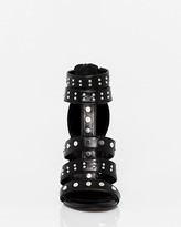 Thumbnail for your product : Le Château Faux Leather Open Toe Gladiator Sandal