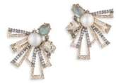 Thumbnail for your product : Alexis Bittar Brutalist Butterfly Mismatch Stud Earrings