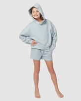 Thumbnail for your product : Chasing Sunshine Sydney - Girl's Blue Tops - Venice Beach Hoodie - Size One Size, 13 at The Iconic