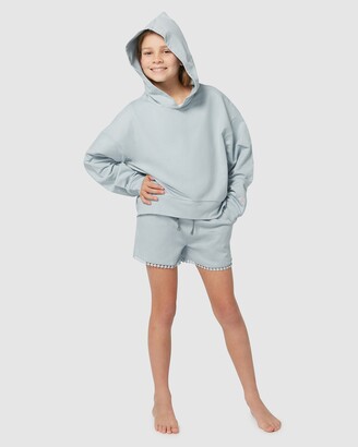 Chasing Sunshine Sydney - Girl's Blue Tops - Venice Beach Hoodie - Size One Size, 13 at The Iconic
