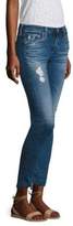 Thumbnail for your product : AG Jeans Distressed Step Hem Legging Ankle Jeans